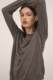 ນຳເຂົ້າຈາກແດນມາກ aiayu Guadalupe cashmere ແລະ linen blended round neck sweater thin pullover