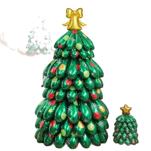 Рождественский трехмерный воздушный шар, атмосферный декор для детского сада, наряжаться