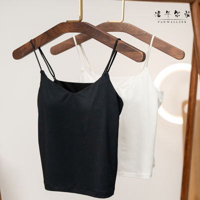 The high-end halter vest from Panwalz features adjustable and detachable chest pads, making it a versatile and slimming new style for women