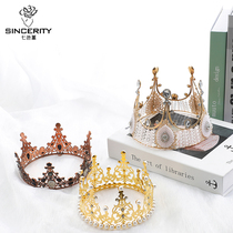 Seven-color pansy new crown decoration flowers bouquet with accessories princess birthday headband crown