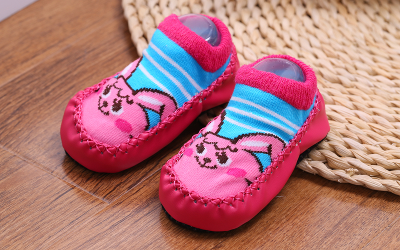 Mùa xuân và mùa hè đế mềm cho trẻ em vớ sàn chống trượt vớ cotton cho bé Mùa xuân vớ thông riêng biệt vớ lưới thoáng khí