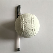  New C ball Japanese rubber ball C ball new pattern primary school students practice baseball safety ball export rubber ball