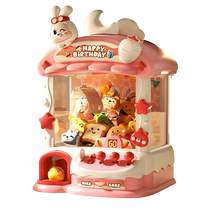 Doll grabbing machine toy clip doll mini small household clip doll machine children male new birthday gift girl