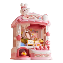 Claw machine toy childrens small household mini doll machine 2024 new girl birthday gift