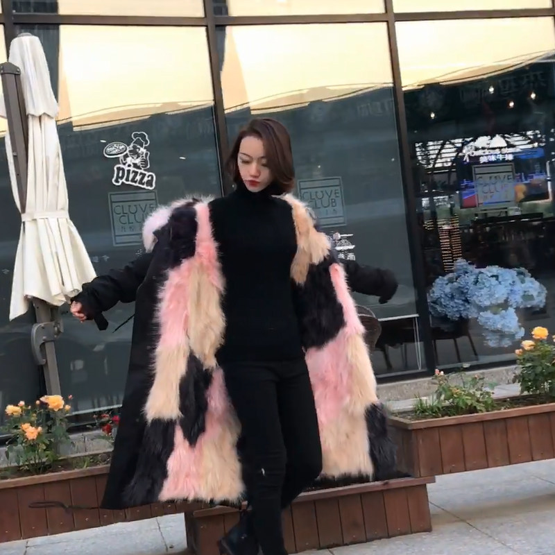 Manteau de fourrure femme - Ref 3173049 Image 1