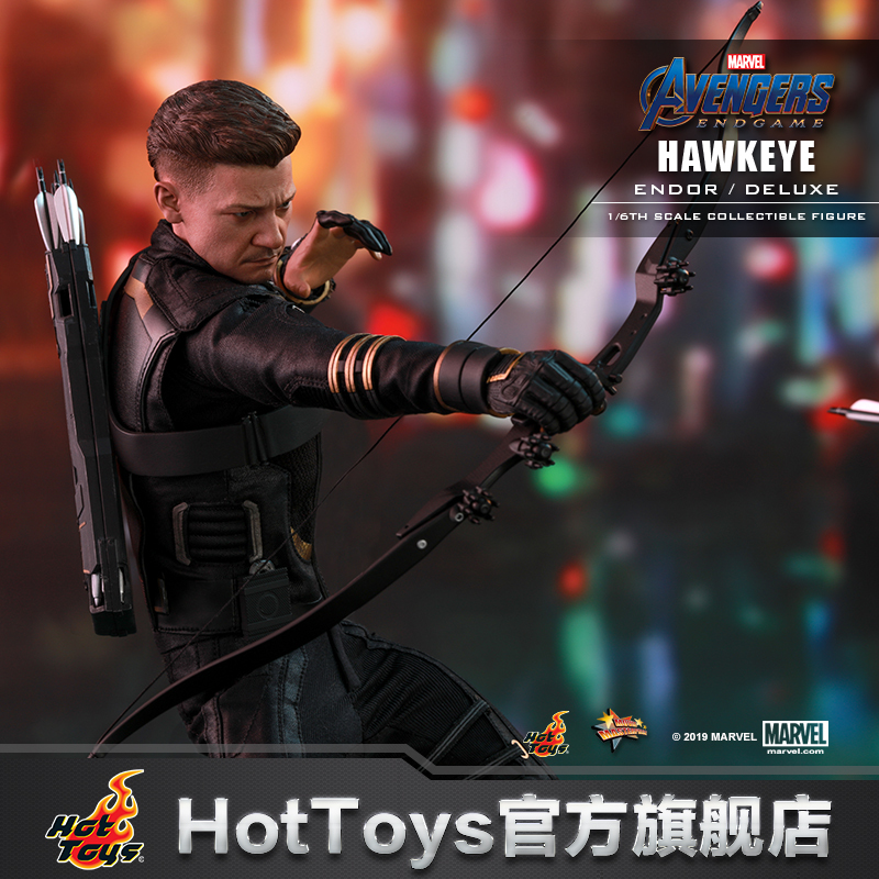 Hottoys Avengers 4 Hawkeye Standard Deluxe Edition 1:6 Collectible Figure Action Figure Model