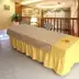 Bông làm đẹp khăn trải giường làm đẹp thẩm mỹ viện massage đặc biệt massage giường trắng tinh khiết với lỗ tấm