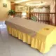 Bông làm đẹp khăn trải giường làm đẹp thẩm mỹ viện massage đặc biệt massage giường trắng tinh khiết với lỗ tấm