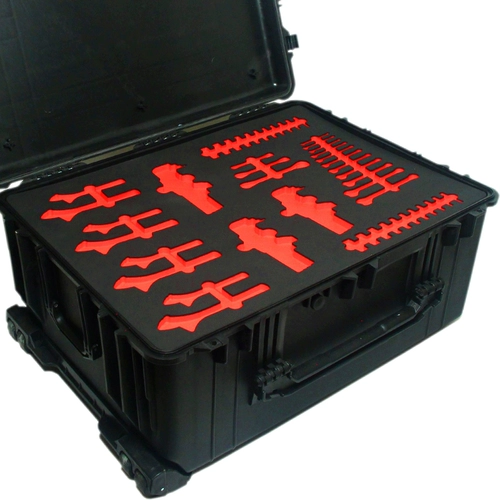 Индивидуальная подкладка из губки EVA, индивидуальная обработка пены пены, индивидуальная амортизационная гравировка внутренней лайнера, наполнение траншеи, огнестойкое и экологически чистое