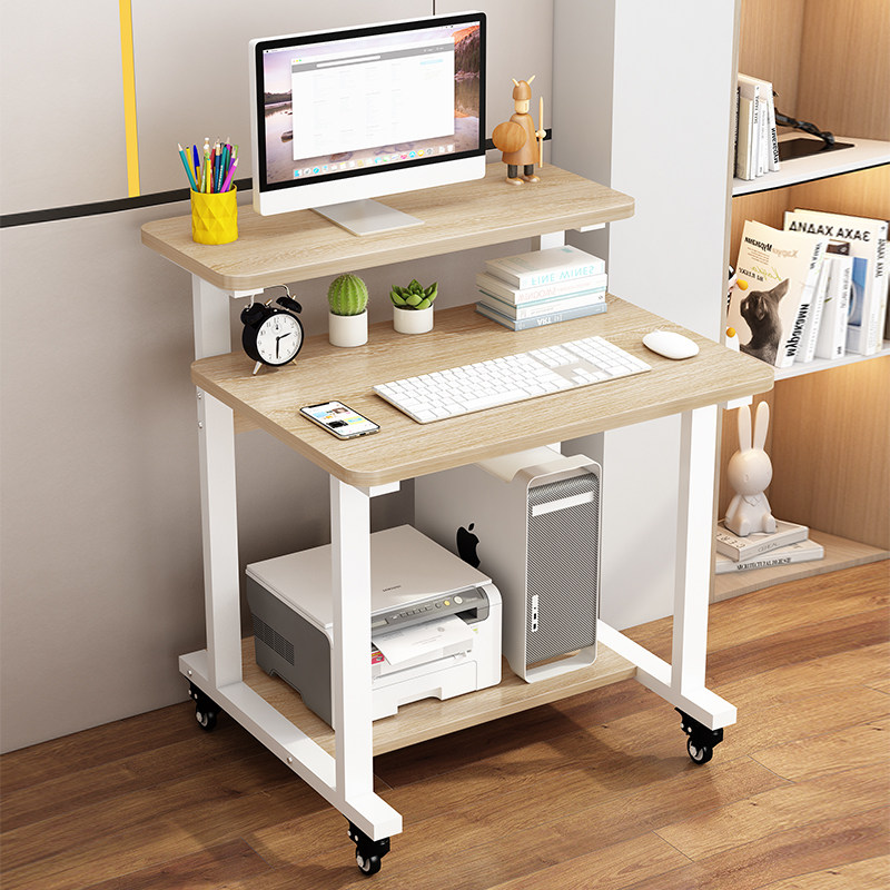 Computer Desk Desktop Home small family Type Bedroom table Easy modern work Learning notebook removable desk-Taobao