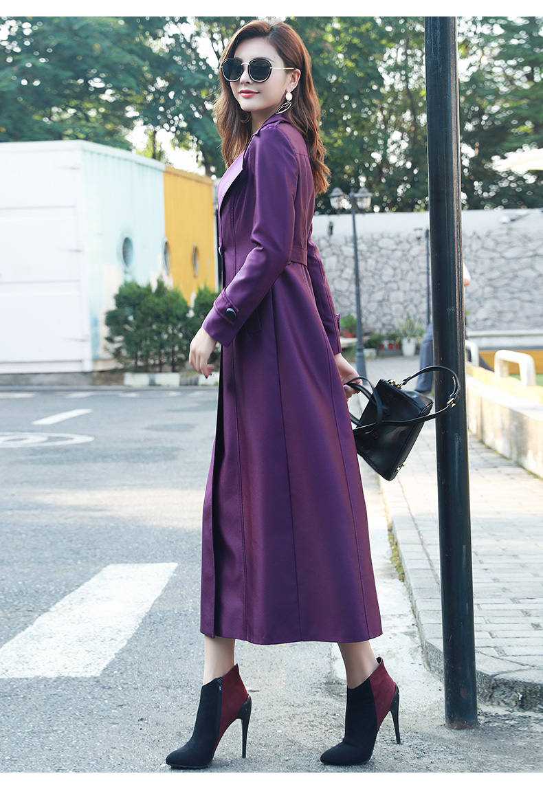 Trench pour femme LOVBAITI  LA en Polyester - Ref 3227346 Image 23