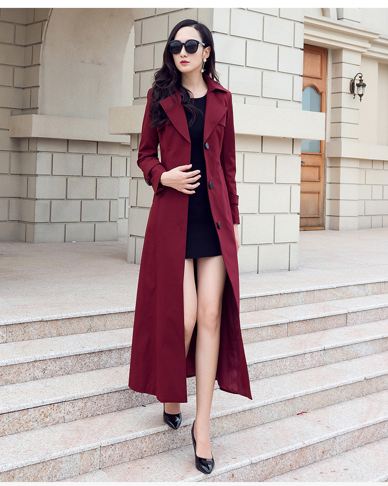 Trench pour femme LOVBAITI  LA en Polyester en Polyester - Ref 3227365 Image 21