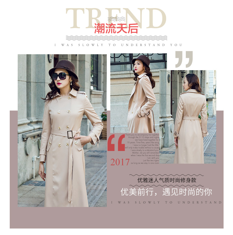 Trench pour femme LOVBAITI  LA en Polyester - Ref 3227967 Image 8