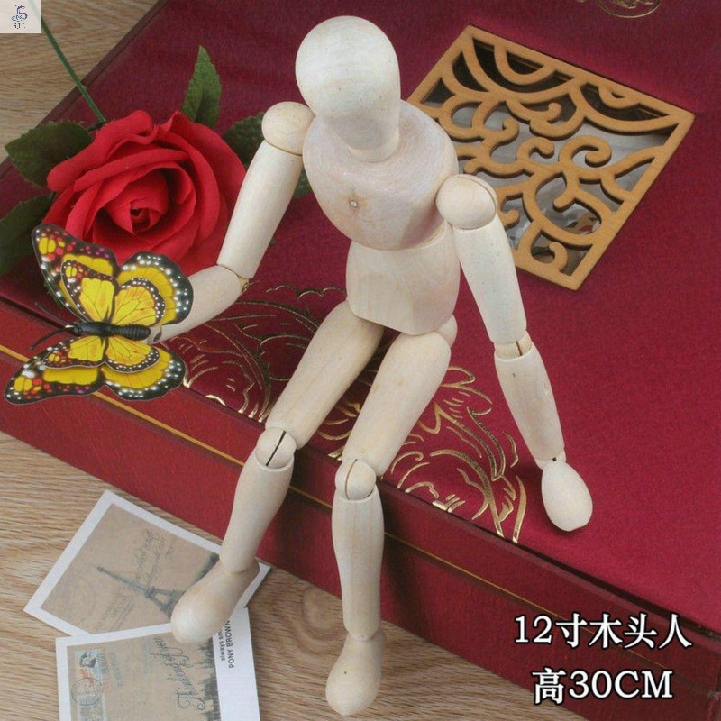 Puppet Puppet Joint 4 5 5 5 5 8 12 inch Wooden Model Wooden Puppet