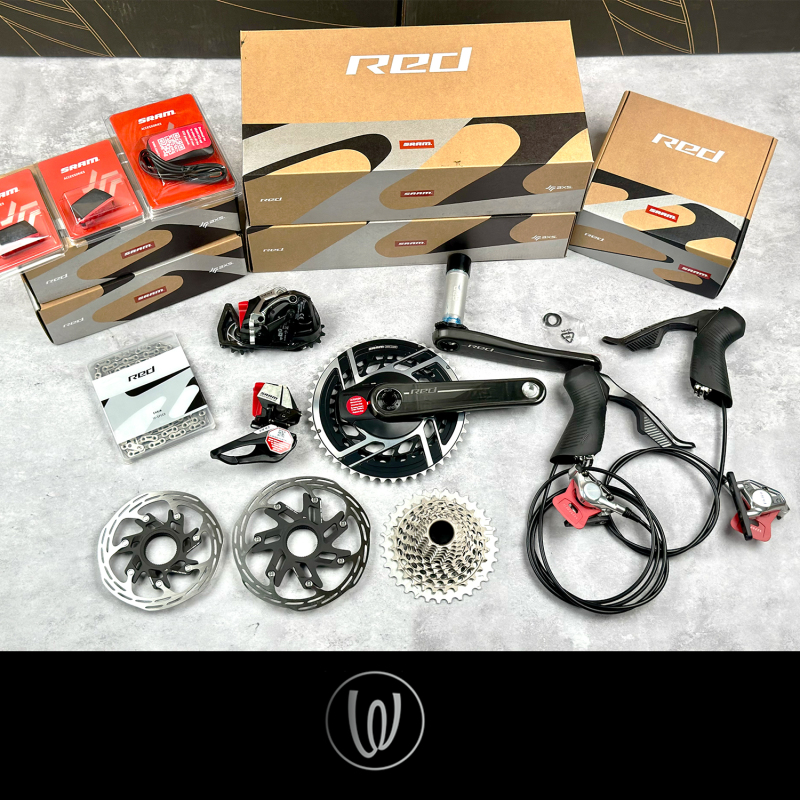 2024 Sram Red E1 Axs 12-Speed Boxed Electronic Kit Disc Brake Wireless Shifting Components