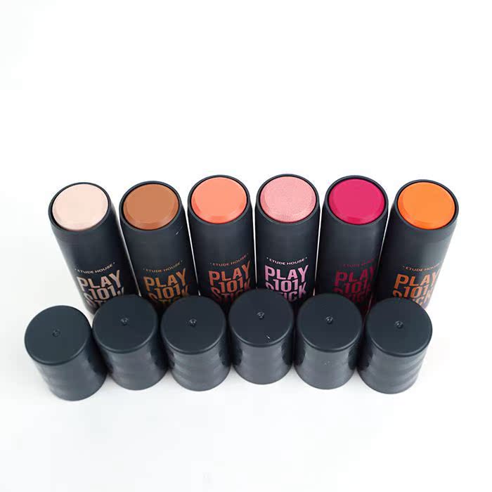 Giải phóng mặt bằng đặc biệt Ưu đãi Etude House Etude House play101stick lip and má sử dụng hai má hồng thỏi son môi - Blush / Cochineal phấn má sivanna
