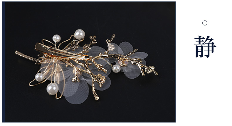 Trang phục cổ xưa mũ bướm Hanfu phụ kiện không khí cổ tích Su tóc clip cổ phong cách ảnh thẩm mỹ hiệu suất phụ kiện tóc cổ điển - Phụ kiện tóc phụ kiện tóc ngắn