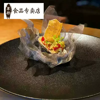 Jing dishes, tableware, steel mesh, Hotel dishes, Sabre decoration flowers, Ice Bowl, cold noodle mold