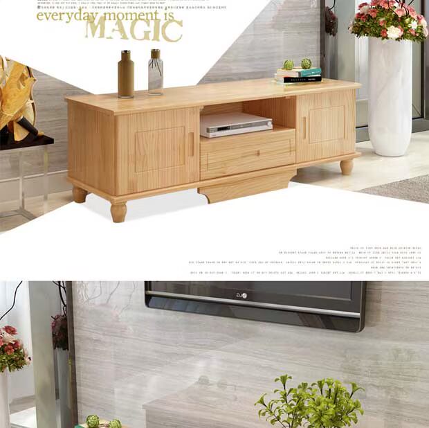 Pine TV gỗ TV tủ danh mục đầu tư tủ nhỏ gọn căn hộ nhỏ phòng khách tủ phòng ngủ tủ tùy chỉnh tủ khóa tủ ngắn - Buồng mẫu tủ nhựa đẹp
