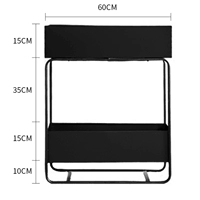 Черный, 60×25×75см