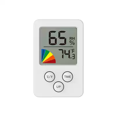Yi Meite household digital display multi-function temperature and humidity meter small time comfort electronic display meter