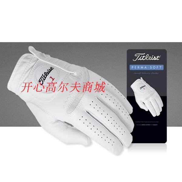 Original Titleist perma soft new leather men's golf gloves soft feel