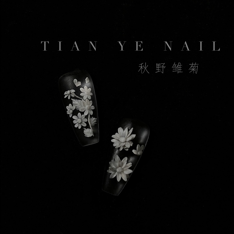 「Authentic Spot Authorization」 Tian Ye Hand Carved Flower Series Akino Daisy Nail Art Mold 「Authentic Spot Authorization」 Tian Ye Hand Carved Flower Series Akino Daisy Nail Art Mold
