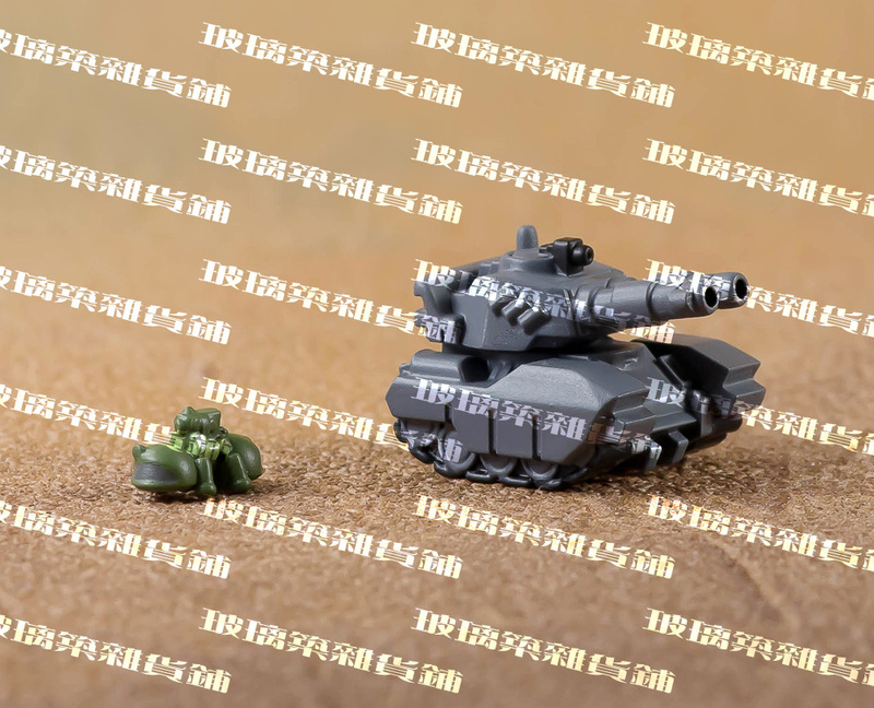 【Gg Gundam Figures】【15 Sets】Gk White Model Q Version Sd Bb Warrior Type61 Land Warfare Set