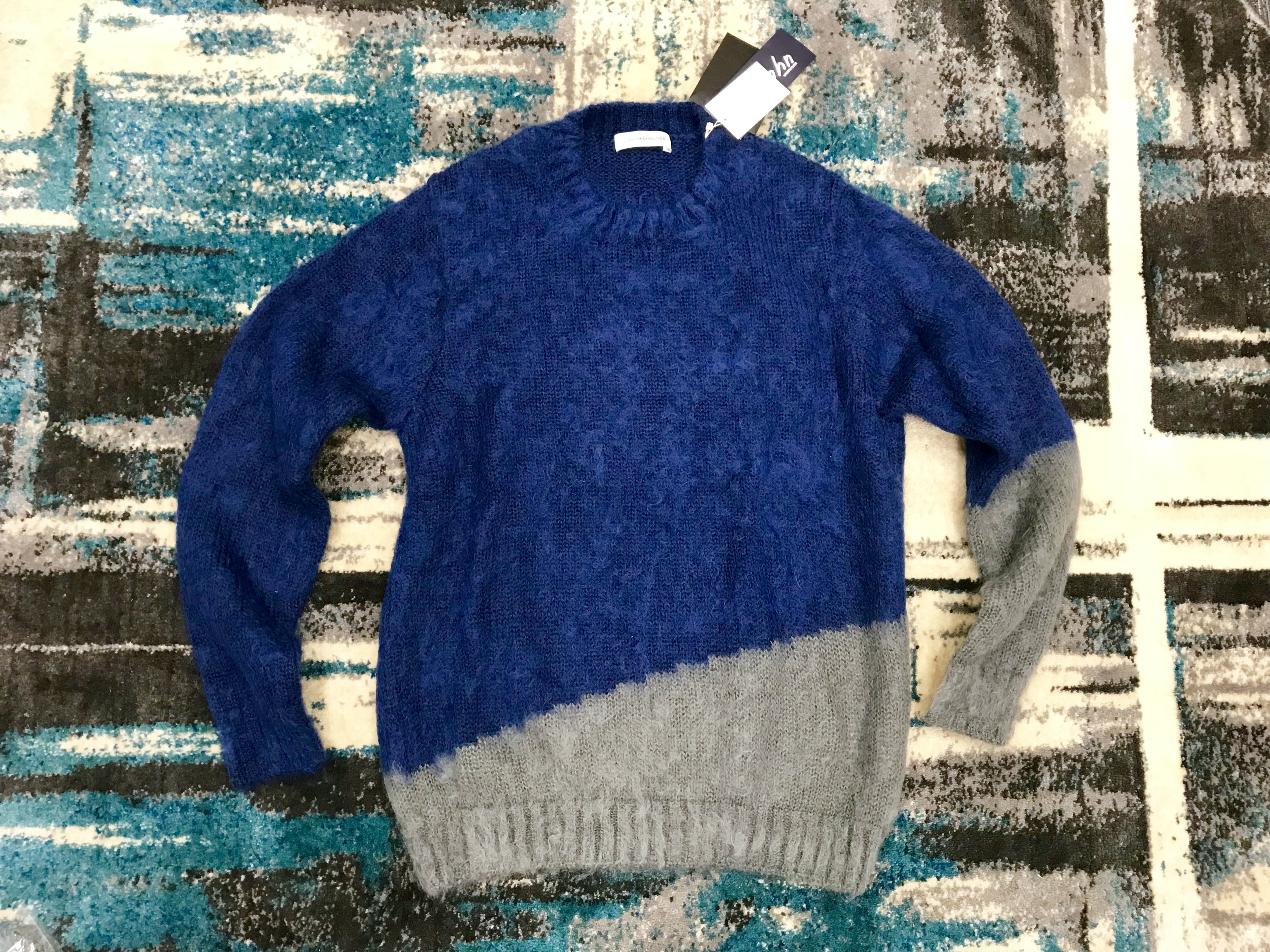 Spot JOHN UNDERCOVER MOHAIR SWEATER SWEATER CHARE CHARGE SIGHT CHARD BROSE