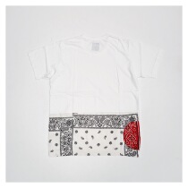 Spot VISVIM 18AW ICT FLAG TEE S S SUN cashew flower flag short sleeve T-shirt