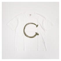 Spot VISVIM 18AW C D JUMBO TEE S S (C) hand-painted letters short-sleeved T-shirt