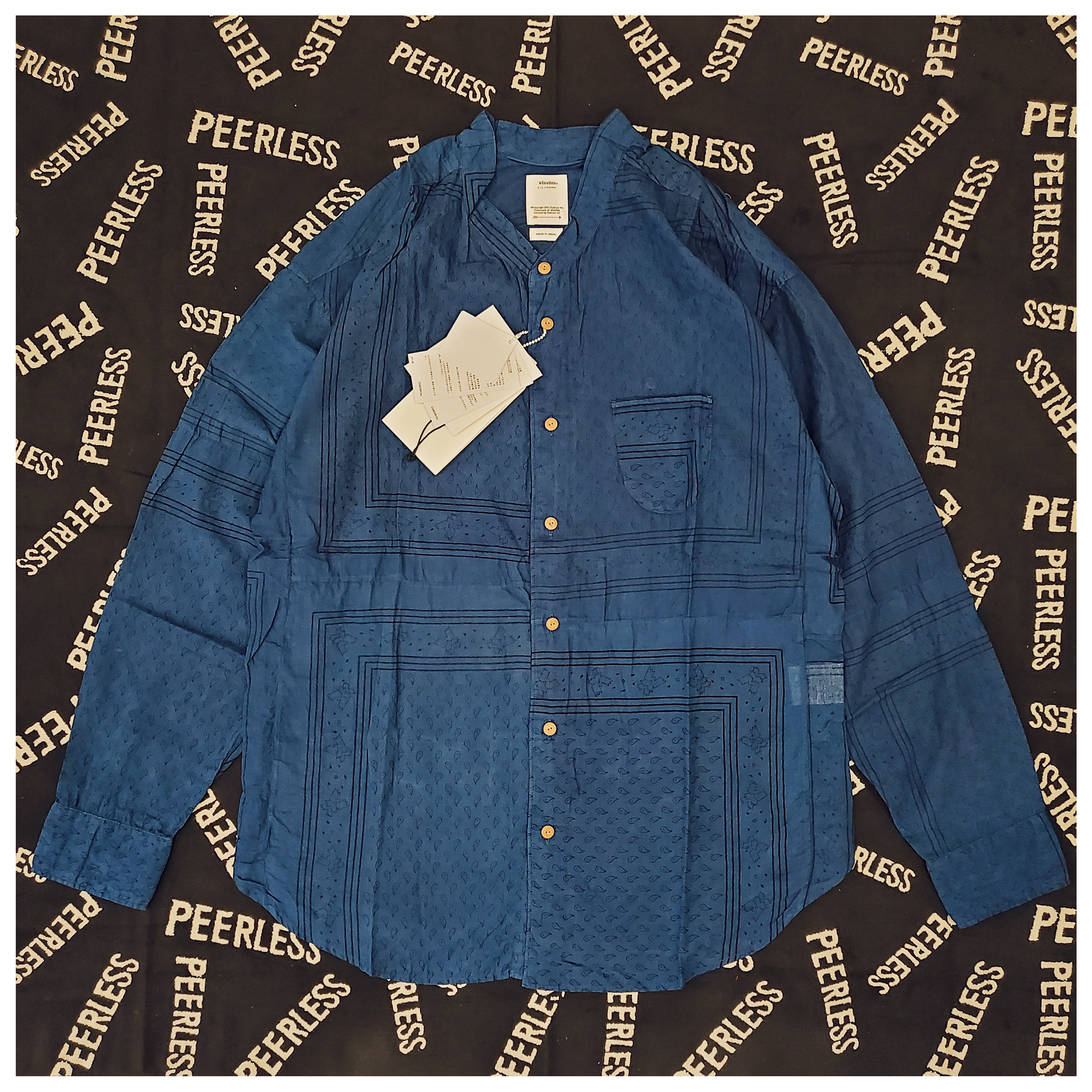 VISVIM - KAFKA L/S BANDANA P.W. (N.D.)