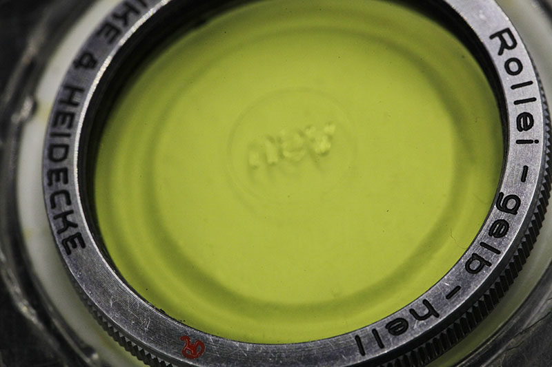 Rolleiflex 3 5F 3 5E dual anti Rollei-gelb-hell yellow mirror