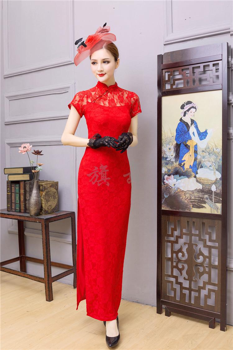  XL recommended 110-120 catties+Red cheongsam   + $3.70 