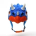 Triceratops khủng long trẻ em mũ bảo hiểm xe đạp cân bằng cưỡi đơn mũ điện trượt patin trượt băng bảo vệ nam và nữ trẻ em - Smart Scooter
