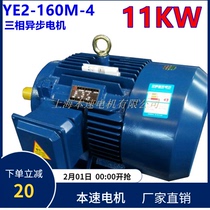YE2 series three-phase motor YE2-160M-4 11KW 4-pole three-phase asynchronous motor motor