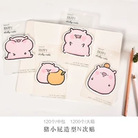 Cartoon Creative Style Girl Heart Commandience Post N Times, чтобы публиковать студентов с милыми японскими бесплатными почтовыми свежими наклейками, чтобы оставить жизнь, чтобы подписать важный быстрый пост