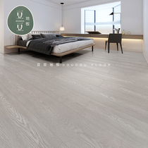 Glis light gray laminate wood floor household waterproof wear-resistant Nordic light luxury factory direct 12mm