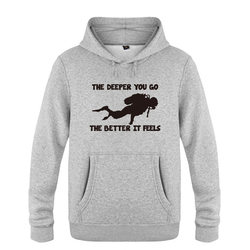 Creative Men's Hooded Sweatshirt Scuba Diving - ຂອງຂວັນວັນຄຣິດສະມາດ