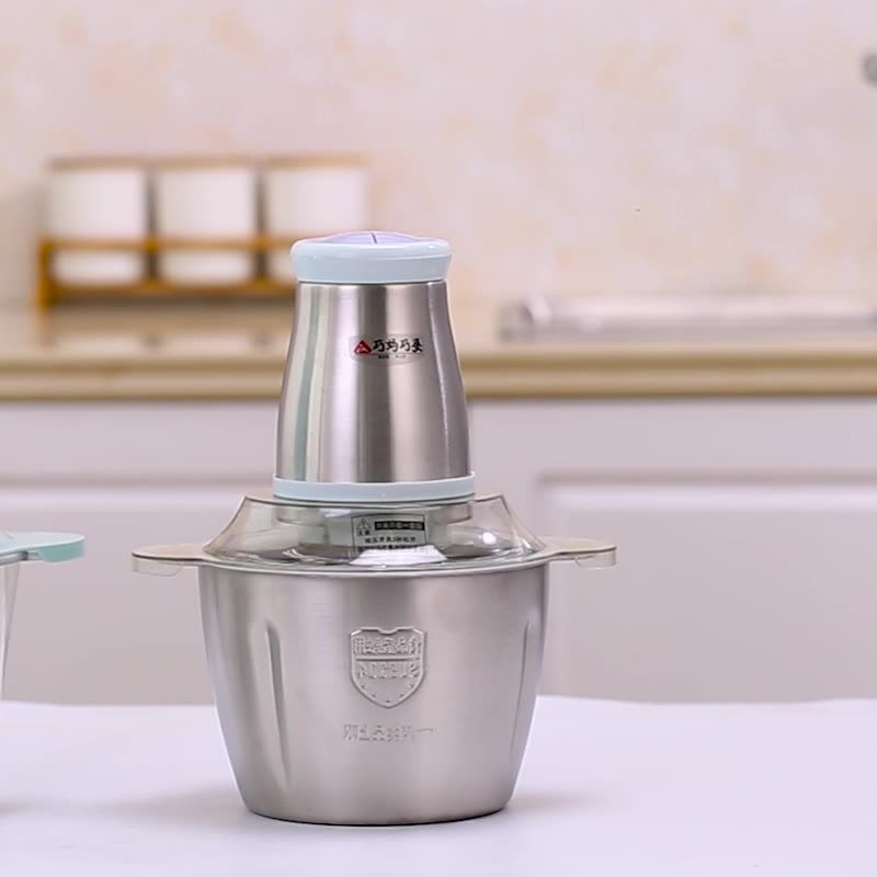 Electric Meat Grinder Small Household Multifunctional Meat Stuffing New Supplementary Food Machine Meat Mincer Meat Mincer Cooking Meat Mincer