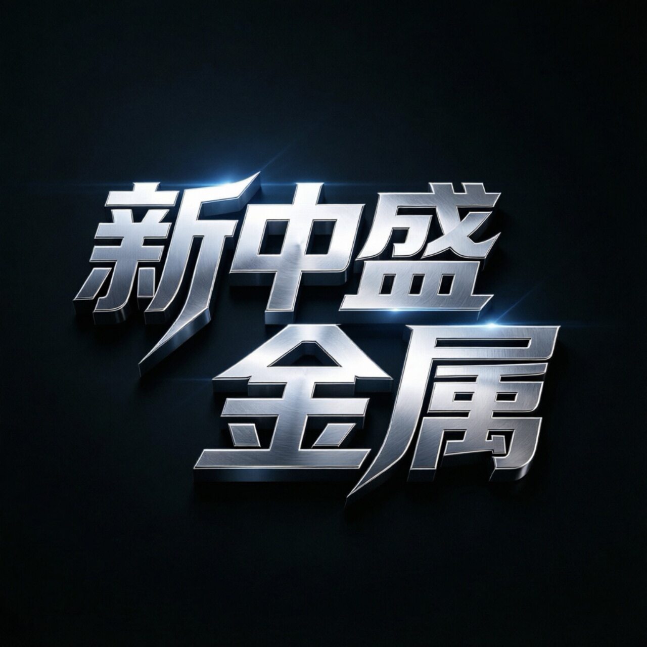 深圳市新中盛金属的LOGO