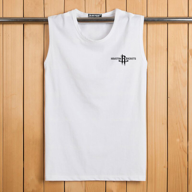 Vest ຜູ້ຊາຍ breathable breathable ກິລາ sleeveless t-shirt ຝ້າຍບໍລິສຸດ vest undershirt ຂະຫນາດໃຫຍ່ຮອບຄໍ hurdle ກວ້າງ shoulder bottoming ເສື້ອ