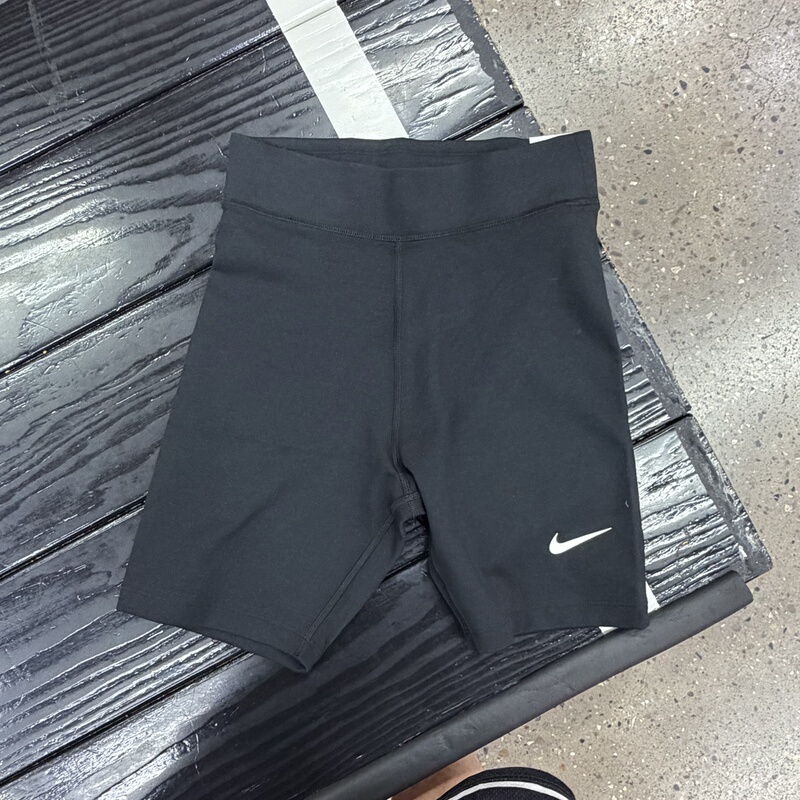 Authentic Nike Women's Small Logo Comfortable Sports Casual Fitness Cycling Knit Dv7798-010