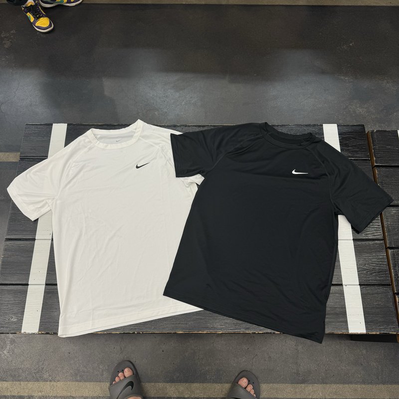 Authentic Nike Dri-Fit Men's Running Sports Training Fitness Quick-Drying Breathable Short-Sleeved T-Shirt Dv9816