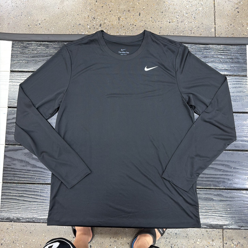 Authentic Nike Men's Running Sports Training Fitness Quick-Drying Breathable Long-Sleeved T-Shirt Dx0993-010 Authentic Nike Men's Running Sports Training Fitness Quick-Drying Breathable Long-Sleeved T-Shirt Dx0993-010