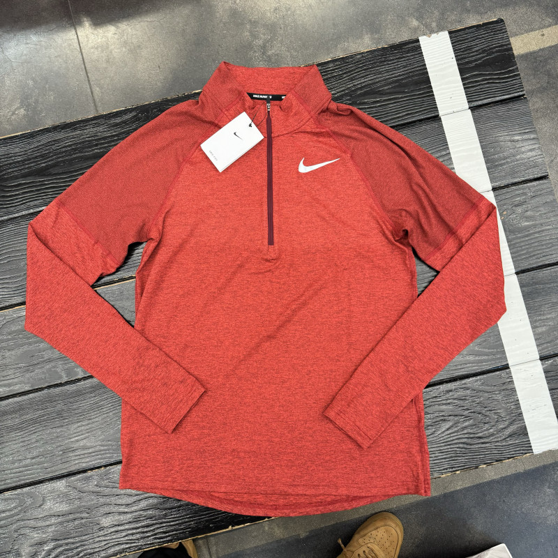 Authentic Nike Dri-Fit Men's Running Sports Training Marathon Half-Zip Long-Sleeve Ah8974-638 Authentic Nike Dri-Fit Men's Running Sports Training Marathon Half-Zip Long-Sleeve Ah8974-638