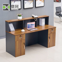 Company reception desk Cashier counter Simple modern beauty salon Convenience store Clothing store Small bar table