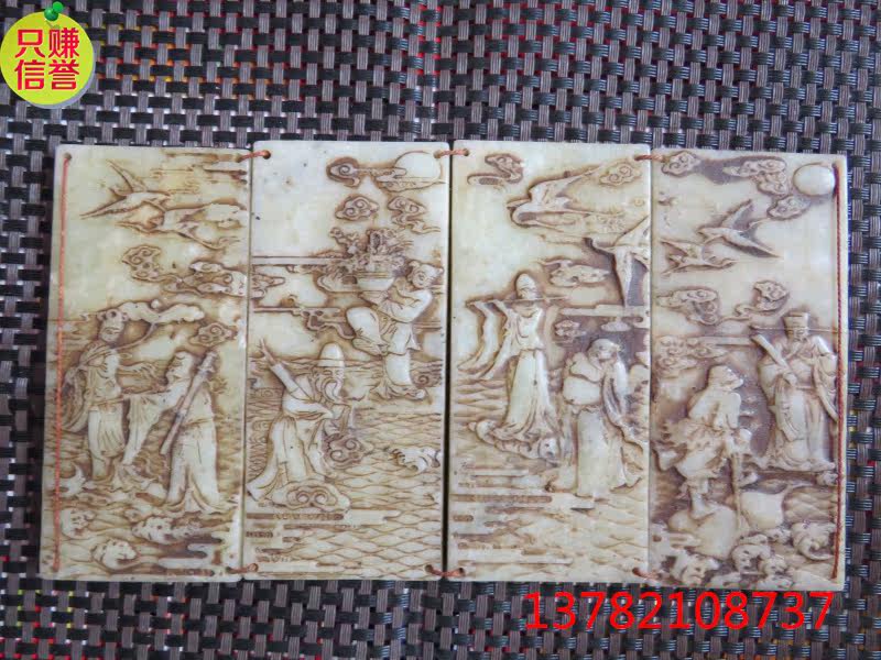 Hot selling finely carved antique jade jade jade jade collection of old ancient jade jade jade collection of high ancient jade jade pendant to the ancient time