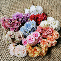 Flower Sea Grand World Diy Materials Senteo Female Hanfu Headwear Accessories Emulation Floral Silk Retro Small Tooth Carnation