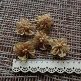 Huahai World diy свадебный головной убор ручной работы, аксессуары для украшения куклы Барби, песочные цветы, жемчужные цветы